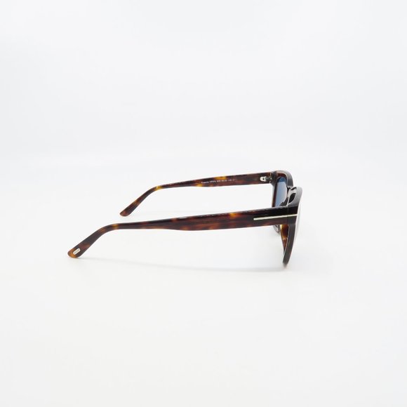 TF676 54N Tom Ford New Havana/ Blue Men's EUGENIO Sunglasses 52mm with box - Picture 4 of 6